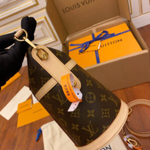 Túi Nữ Louis Vuitton Duffle Monogram Coated Canvas 'Beige'