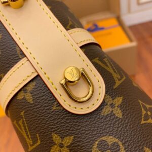 Túi Nữ Louis Vuitton Duffle Monogram Coated Canvas 'Beige'