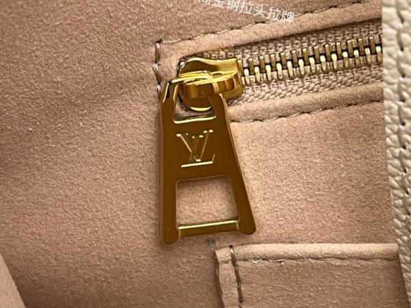 Túi Nữ Louis Vuitton Onthego MM Tote Monogram Empreinte 'Kaki Beige'