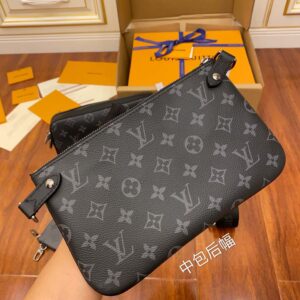 Túi Trio Messenger Monogram Eclipse