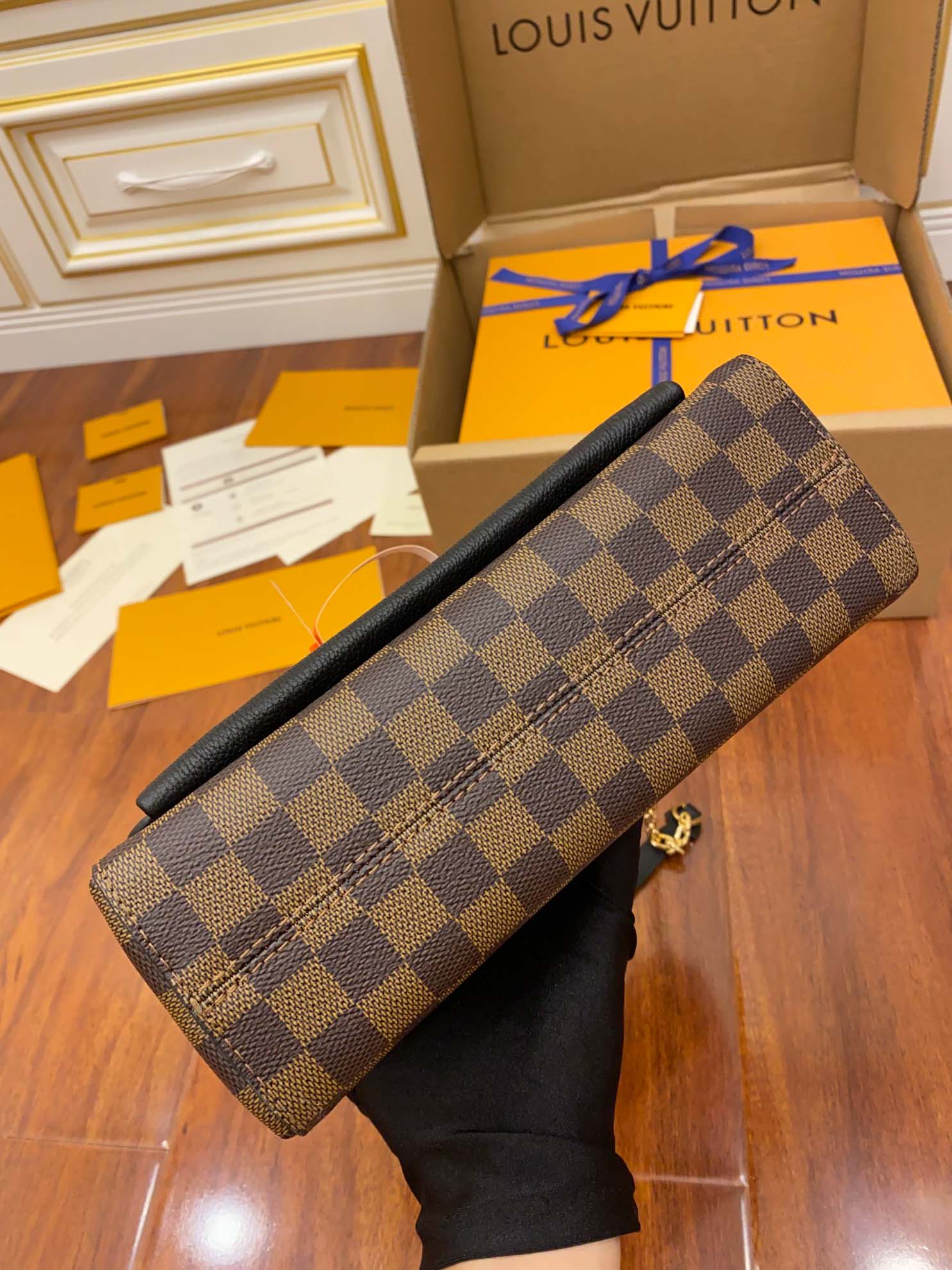 Túi Vavin PM Damier Ebene