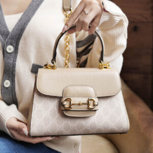 Túi xách Gucci Horsebit 1955 MINI Bag - Beige