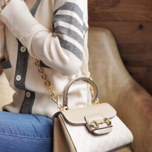 Túi xách Gucci Horsebit 1955 MINI Bag - Beige