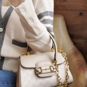 Túi xách Gucci Horsebit 1955 MINI Bag - Beige