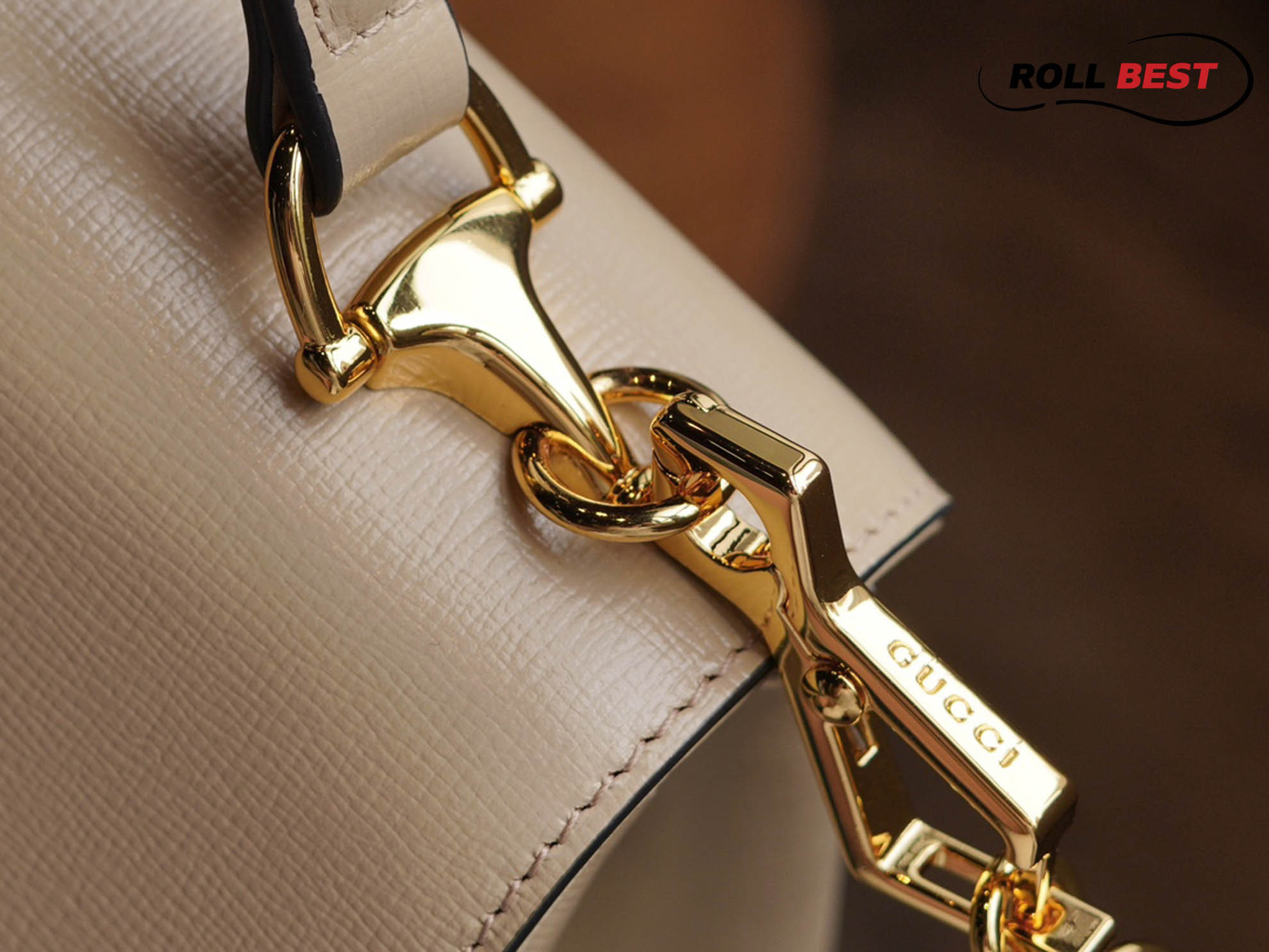 Túi xách Gucci Horsebit 1955 MINI Bag - Beige 