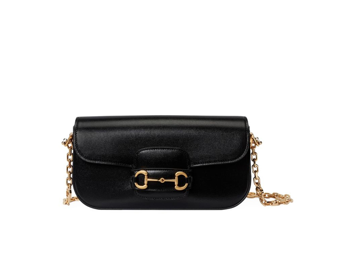 Túi Xách Gucci Horsebit 1955 Shoulder Bag Black