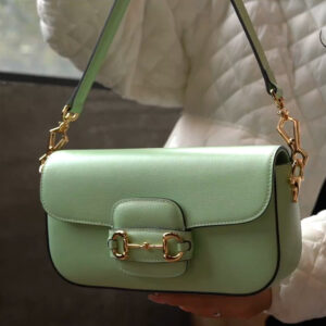 Túi Xách Gucci Horsebit 1955 Shoulder Bag Green