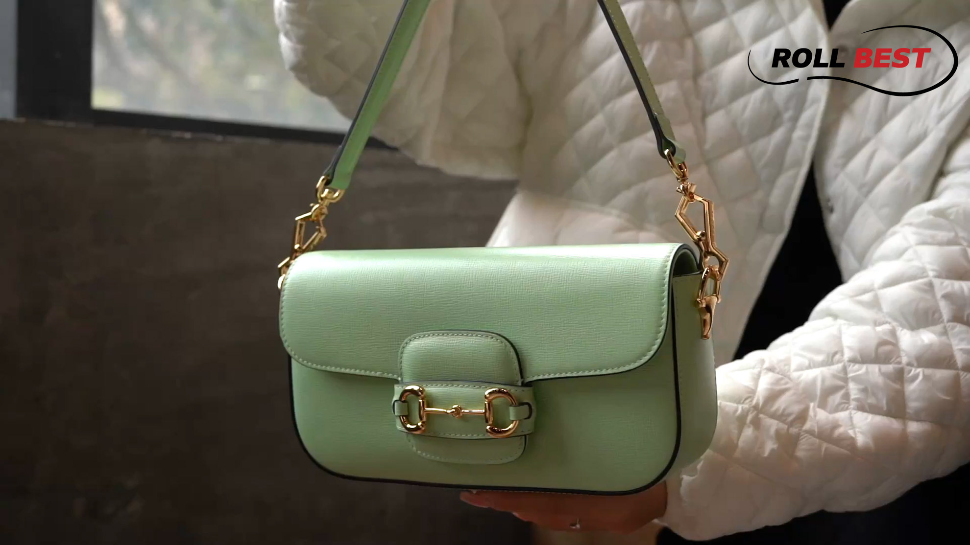 Túi Xách Gucci Horsebit 1955 Shoulder Bag Green