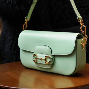 Túi Xách Gucci Horsebit 1955 Shoulder Bag Green