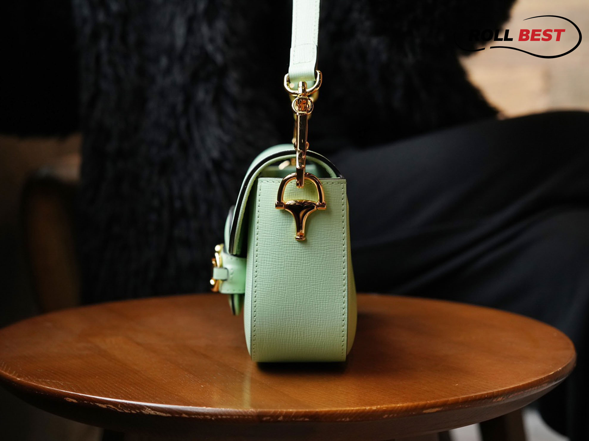 Túi Xách Gucci Horsebit 1955 Shoulder Bag Green