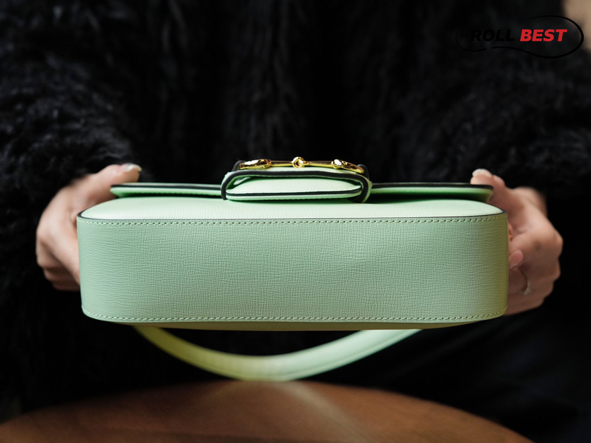 Túi Xách Gucci Horsebit 1955 Shoulder Bag Green