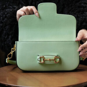 Túi Xách Gucci Horsebit 1955 Shoulder Bag Green