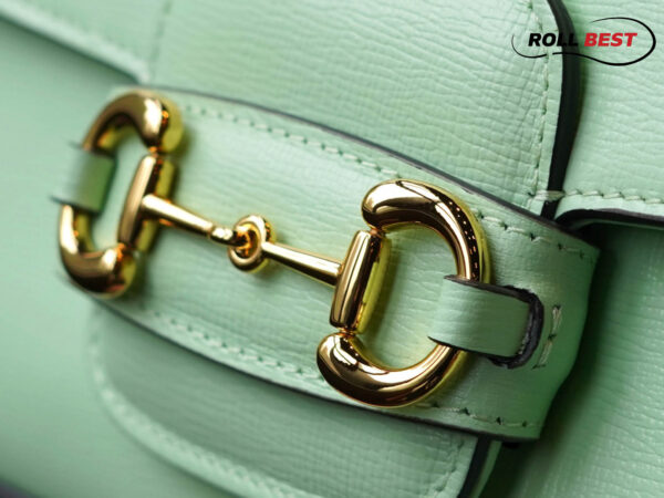 Túi Xách Gucci Horsebit 1955 Shoulder Bag Green