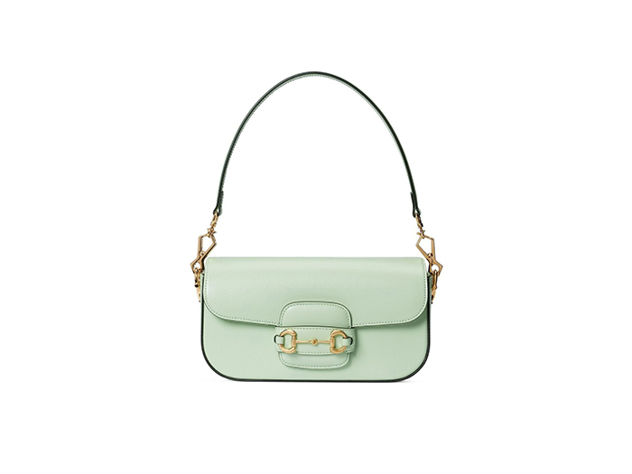 Túi Xách Gucci Horsebit 1955 Shoulder Bag Green