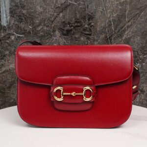 Túi Xách Gucci Horsebit 1955 Shoulder Bag red