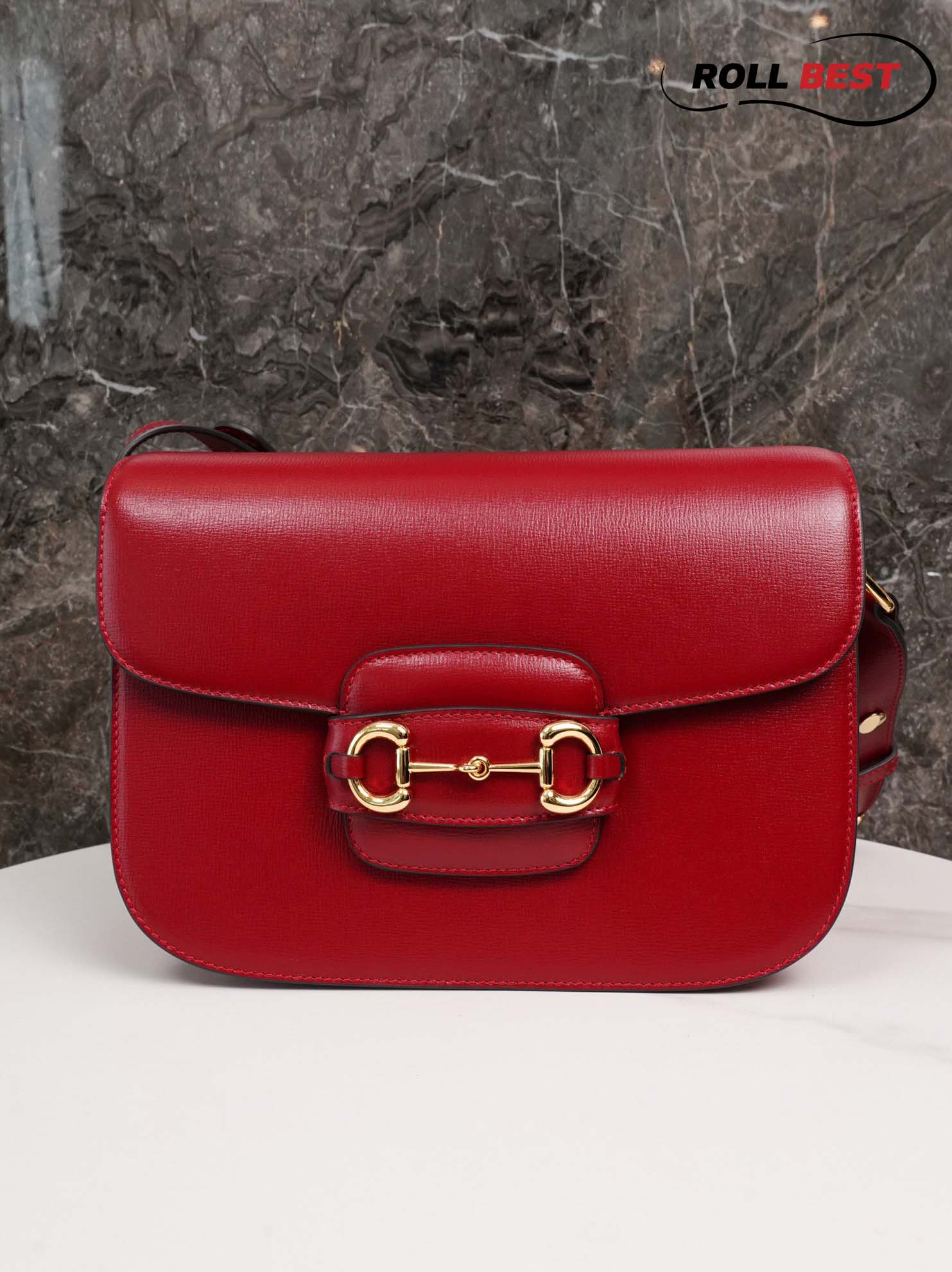 Túi Xách Gucci Horsebit 1955 Shoulder Bag red