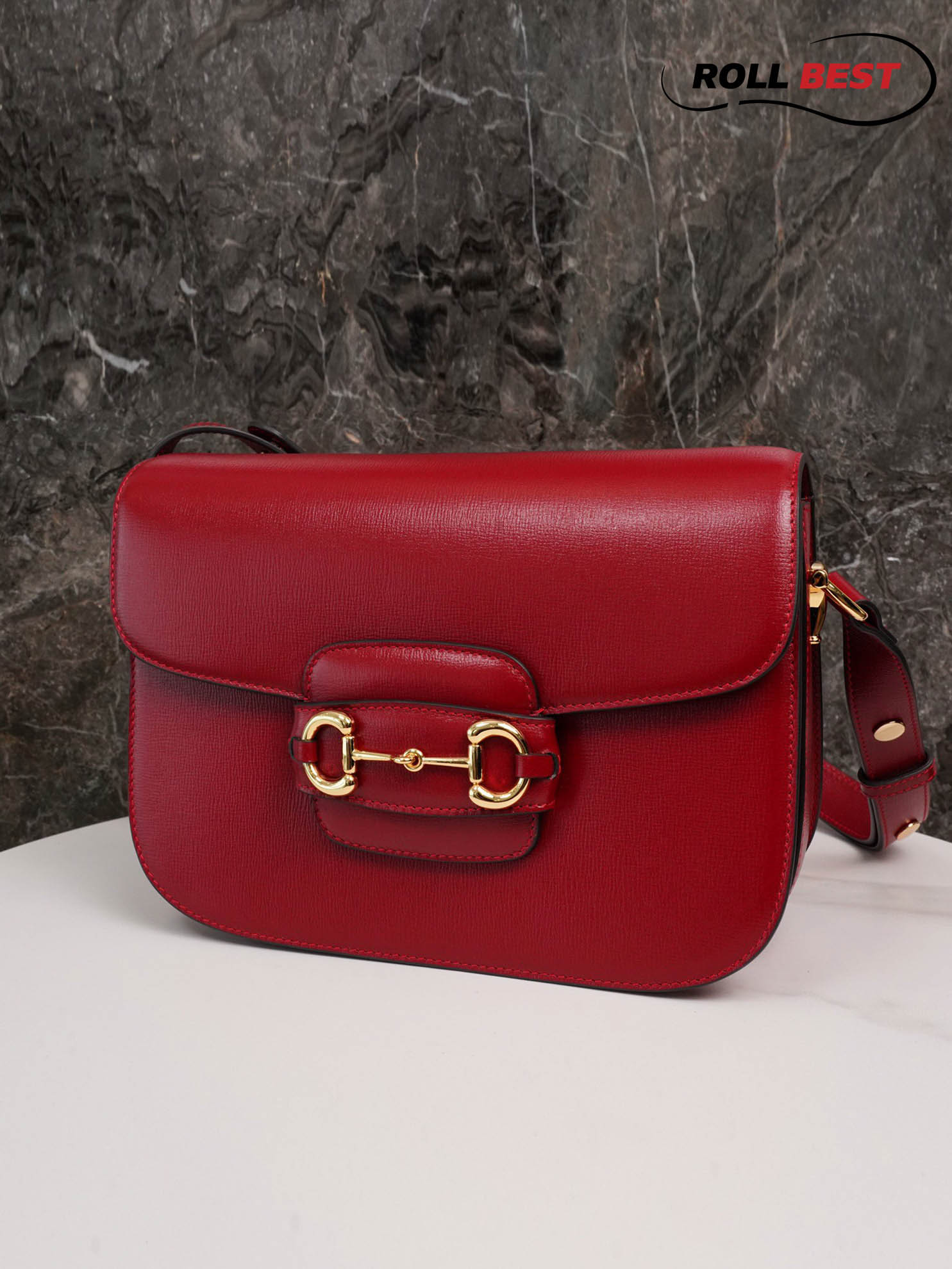 Túi Xách Gucci Horsebit 1955 Shoulder Bag red