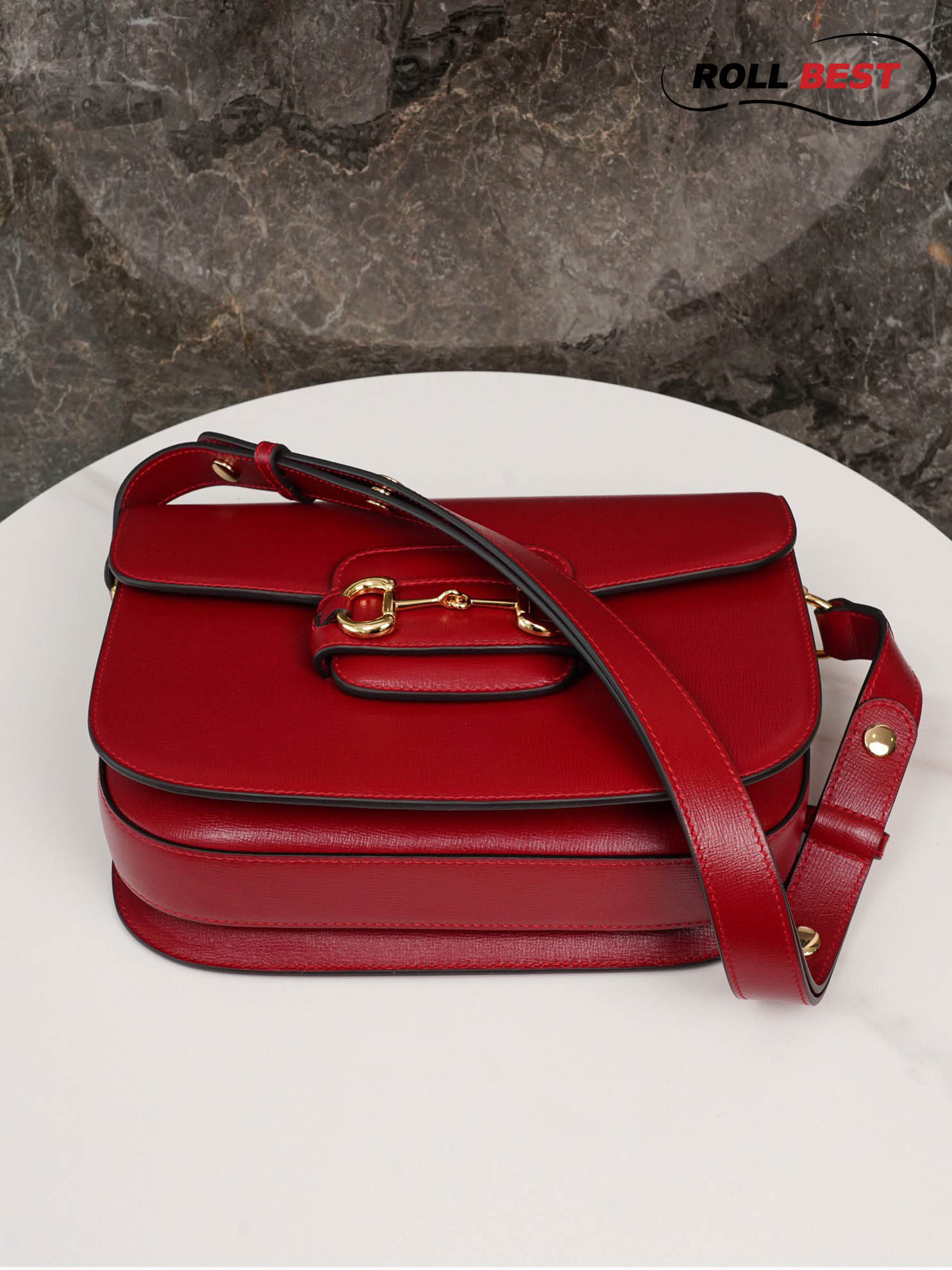 Túi Xách Gucci Horsebit 1955 Shoulder Bag red