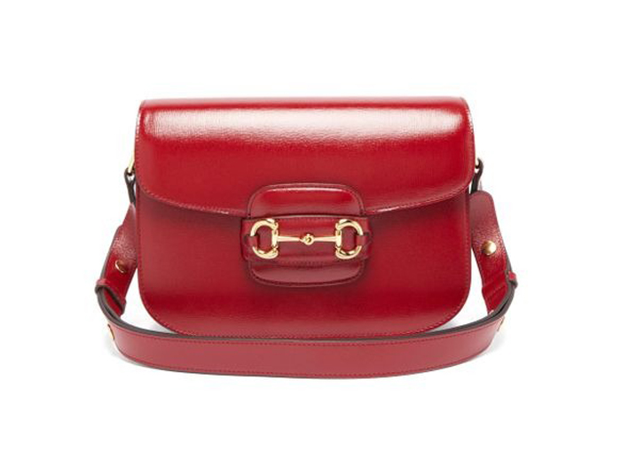 Túi Xách Gucci Horsebit 1955 Shoulder Bag red