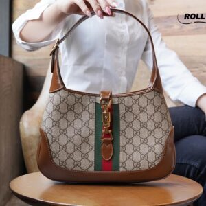 Túi Xách Gucci Jackie 1961 Small Hobo Bag Màu Nâu