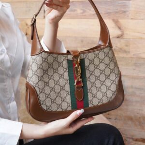 Túi Xách Gucci Jackie 1961 Small Hobo Bag Màu Nâu