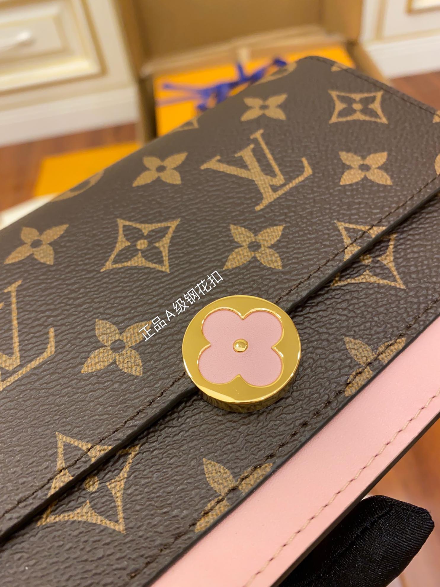 Túi Xách Louis Vuitton Flore Chain Wallet