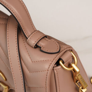 Túi xách nữ Gucci Marmont small top handle bag