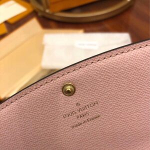 Ví Louis Vuitton Emilie Wallet Rose Ballerin