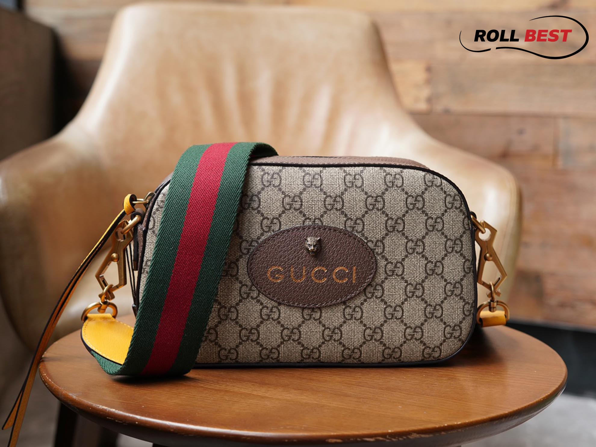 Túi Đeo Hông Gucci Neo Vintage GG Supreme Belt Bag