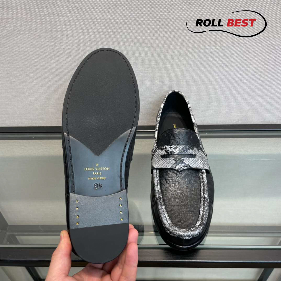 Giày Louis Vuitton Lvxnba Lv Loafers Black