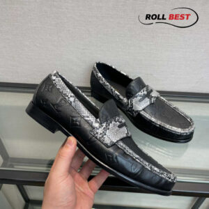 Giày Louis Vuitton Lvxnba Lv Loafers Black