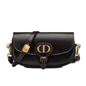 Túi Dior Bobby East-West Bag Đen Box Calfskin