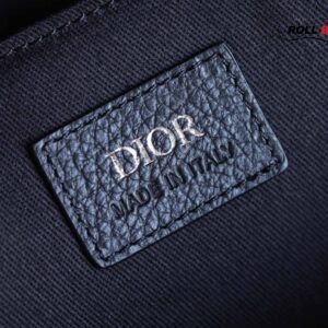 Balo Dior Oblique Họa Tiết Charm Đen