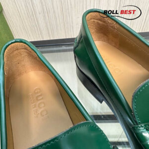 Giày Gucci Interlocking G Loafer 'Green'