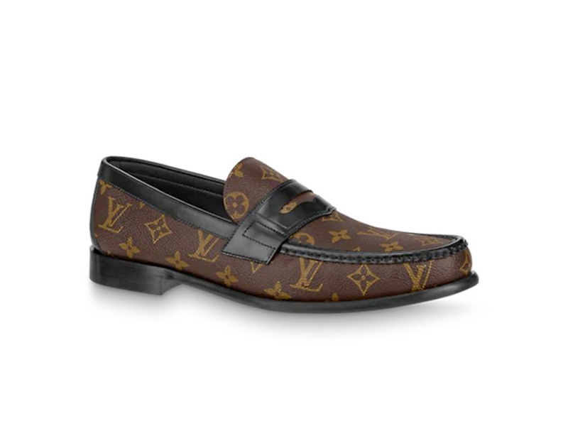 Giày Louis Vuitton LV LVXNBA Loafer Đế Cao Da Bò