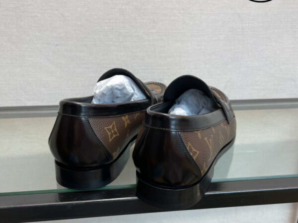 Giày Louis Vuitton LV LVXNBA Loafer Đế Cao Da Bò