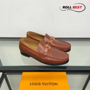 Giày Nam Louis Vuitton Major Loafer Cognac Brown