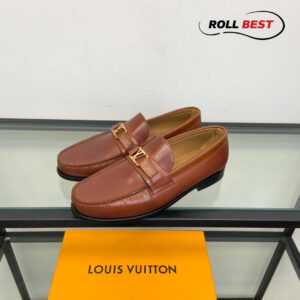 Giày Nam Louis Vuitton Major Loafer Cognac Brown