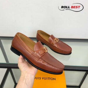 Giày Nam Louis Vuitton Major Loafer Cognac Brown