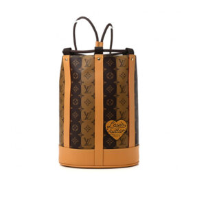 Louis Vuitton Reverse Monogram Stripe Randonnee Messenger Shoulder Bag