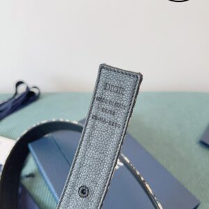 Thắt Lưng Dior Họa Tiết Oblique Khóa Logo CD