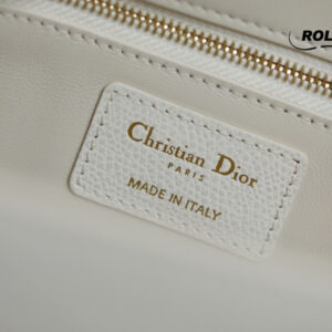 Túi Christian Dior 30 Montaigne Chain Flap Bag White Gold