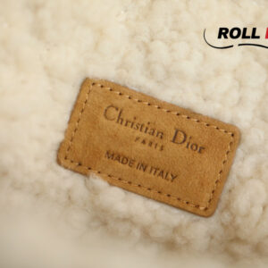Túi Christian Dior Caro Bag Cannage Quilt Shearling