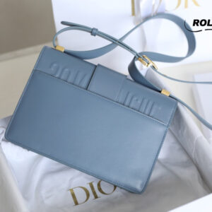 Túi Dior 30 Montaigne Bag Blue Gold