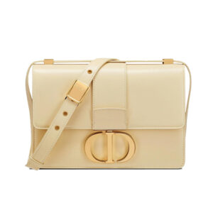 Túi Dior 30 Montaigne Bag Pale Yellow Box Calfskin
