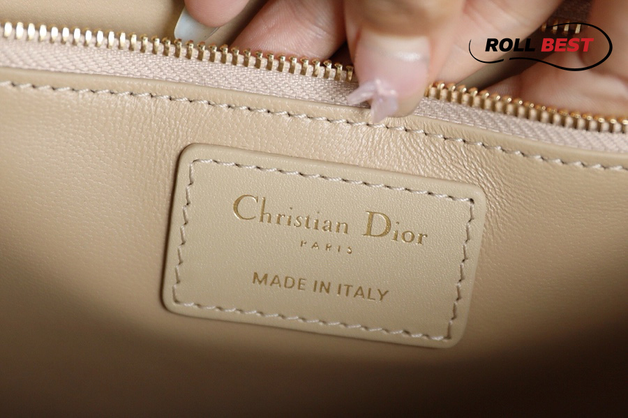 Túi Dior 30 Montaigne Bag Pale Yellow Box Calfskin