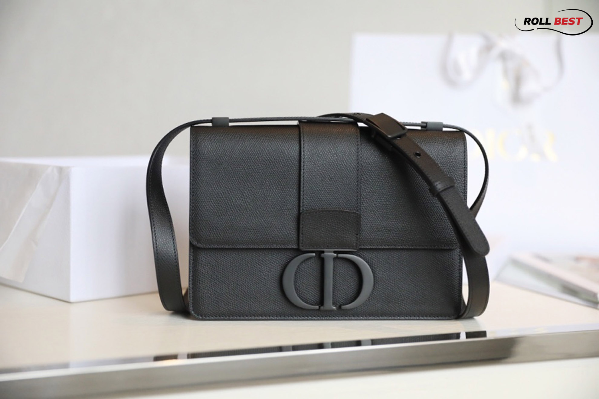 Túi Dior 30 Montaigne Ultra Matte Bag including All Black