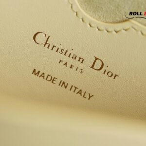 Túi Dior Bobby East-West Pale Yellow Box Calfskin