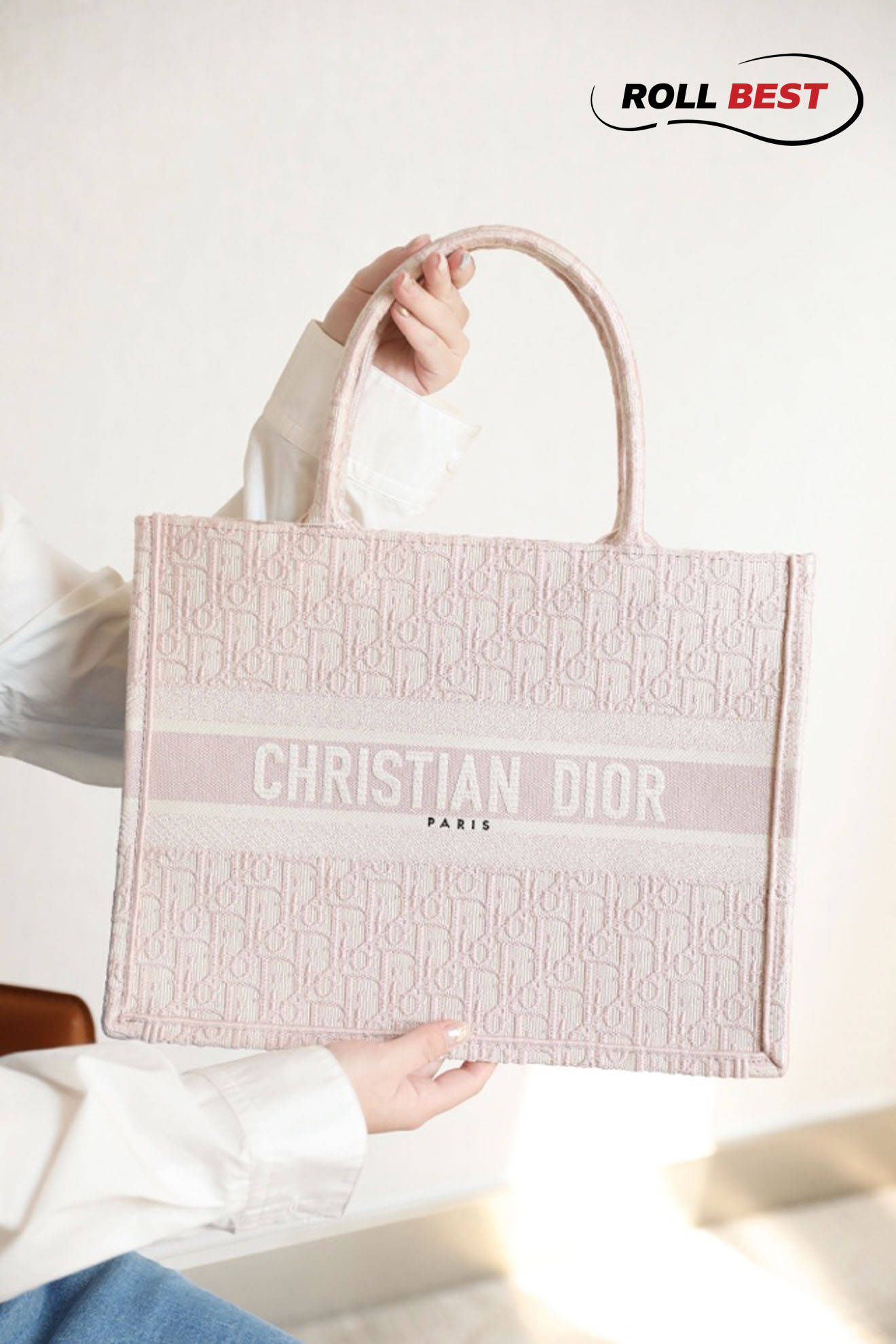 Túi Dior Book Tote Large Pink