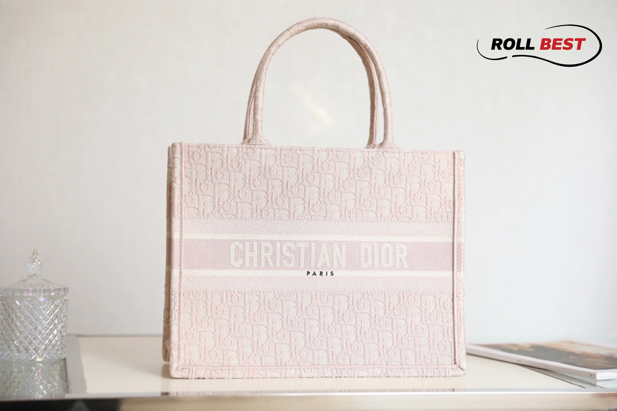 Túi Dior Book Tote Large Pink